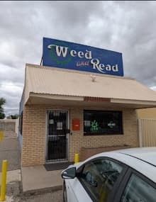 Weed and Read storefront on San Mateo Blvd in Albuquerque